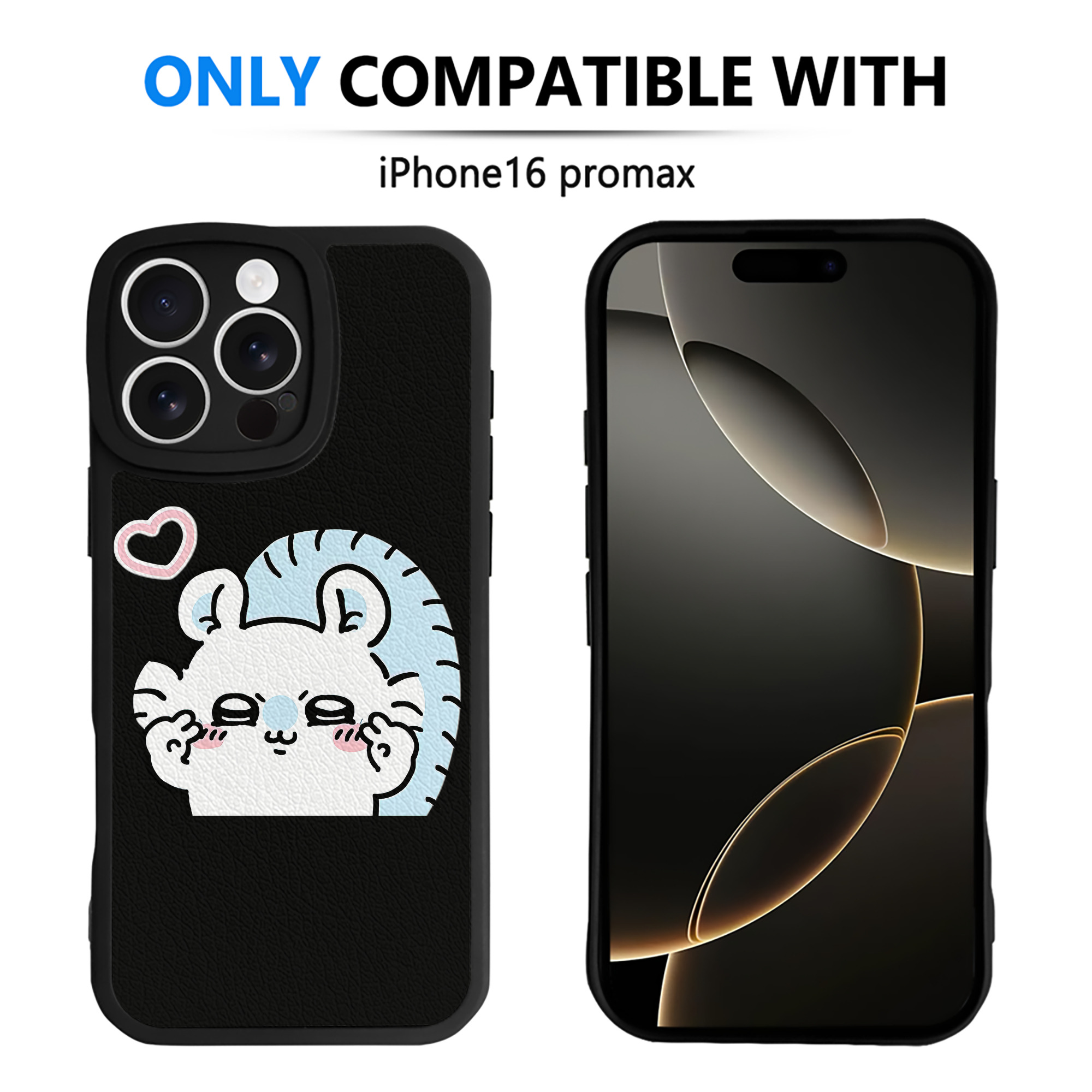 （画像用） ちいかわ モモンガ Chii-kawa Momonga 【iPhone 16シリーズ対応】シリコンスマホケース（レザー調） 材質：シリコン